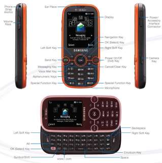 com Samsung Gravity 2 T469 Phone, Deep Ocean (T Mobile) Cell Phones 