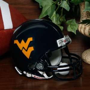   West Virginia Mountaineers Navy Blue Mini Helmet