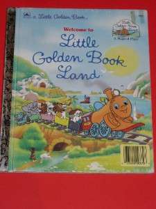 Little Golden Books Lot of 4 Little Golden Book Land Baby Brown Bear 