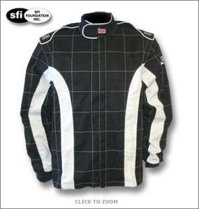 Black K1 Auto Racing Jacket   Triumph SFI 3.2A/1 Kart  
