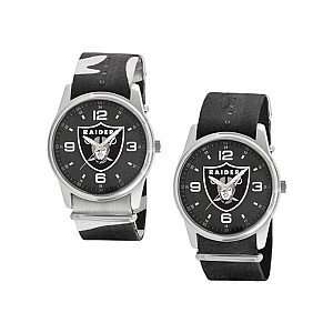    Gametime Oakland Raiders Combo Strap Watch