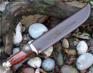 15 LINDER CARBON STEEL CROCODILE HUNTER HUNTING KNIFE BUSHCRAFT 