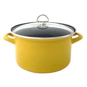 Chantal Enamel On Steel 6 Quart Dutch Oven with Tempered Glass Lid 