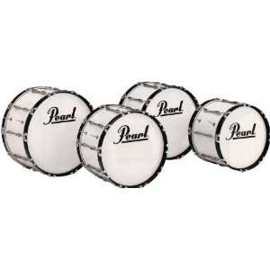    Pearl Championship Bass Drum, White 16x32 Musical Instruments