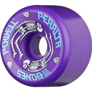 Powell Peralta G Bones 97A Skateboard Wheels (Blue):  