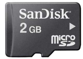 Lot of 5 Sandisk 2GB Micro SD TF Memory Card 2G  