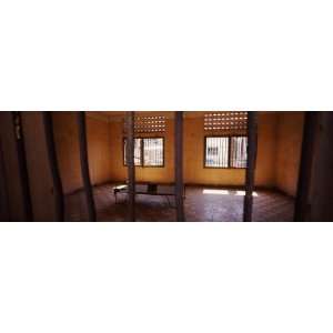  Interiors of a Prison Cell, S 21, Phnom Penh, Cambodia by 