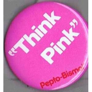  Pepto Bismal Promotional Pinback Button 