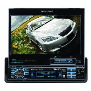 Planet Audio P9765B 7 Inch Single Din In Dash Receiver with Motorized 