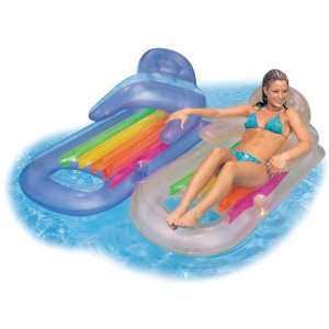  Inflatable King Kool Pool Lounge Color Silver Toys 