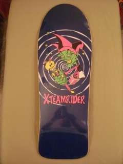 Madrid John Lucero XTEAMRIDER JESTER Skateboard Deck BLUE  