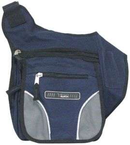 NAVY Messenger Sling Body Bag Backpack Purse Small  