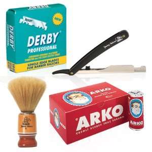   Professional Single Edge Razor Blades and Arko Shaving Soap Stick