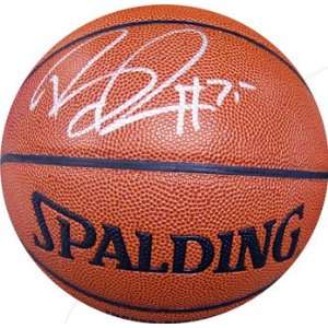 Brandon Rush Autographed Indoor/Outdoor Basketball  Indian Pacers