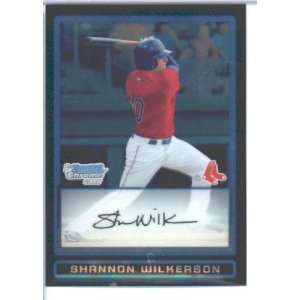  Shannon Wilkerson   Boston Red Sox (Draft Pick / Prospect 