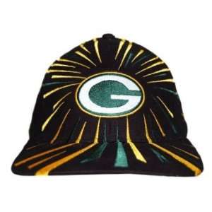 NFL Vintage Green Bay Packers Snapback Hat Cap   Black Multi  