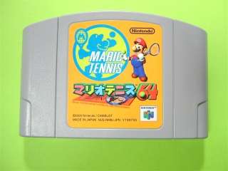 Mario Tennis 64 Nintendo 64 N64 JAPAN USED  