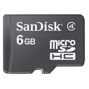  6GB MicroSDHC Card with Adapter & Micromate USB 2.0 Reader 