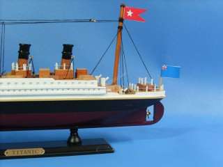 RMS Titanic 14 Wooden Toy Model NOT A KIT  
