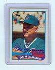DON ZIMMER 1962 TOPPS SIGNED AUTO CARD #478 METS HI#