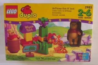 Winnie The Pooh Disney Tigger LEGO DUPLO 2983 Sealed Set  