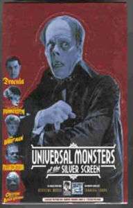 Universal Monsters Silver Screen Trading Card Box  