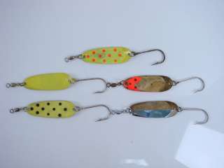   53 Andy Reekers Trolling Spoons Fishing Tackle Lures Johnsons Sprite
