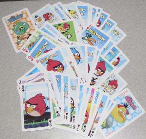  shipping us only this is one deck of angry birds playing cards cards 