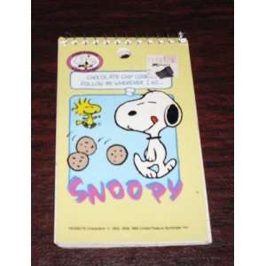    Peanuts Snoopy & Woodstock Memo Pad Notebook