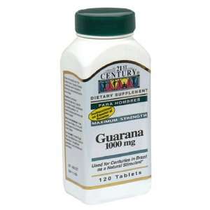  21st Century Dietary Supplement Guarana , 120 tablets 