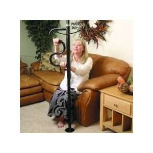  Standers Inc   Standers Security Pole and Curved Grab Bar 