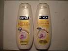 bottles nivea touch of cashmere cream oil body wash
