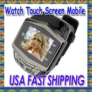 USA GD910 Black touch screen Cell Phone Watch Mobile MP3/MP4 Camera 