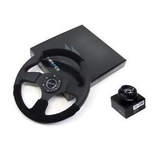   240SX W/O Hicas Cruise Control NRG 320MM Steering Wheel + Hub Adapter