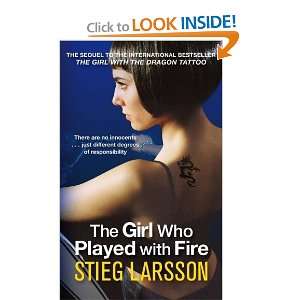    The Girl Who Played with Fire A Novel Stieg Larsson Books