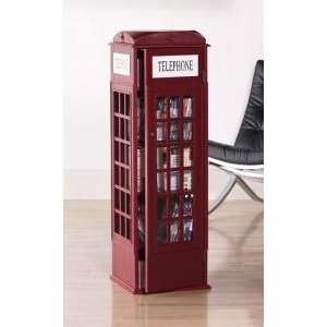 Phone Booth Media Cabinet 