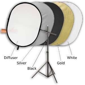  Telescopic Stand, Soft Silver/Gold/Black/White/Diffuser: Camera