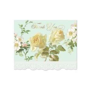   Yellow Roses Boxed Thank You Cards 8 Ct.