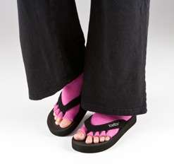 ToeSox Yogini Five Toe Womens Sandals Yoga Toe Separate Exercise 