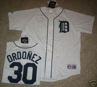 New Detroit Tigers Ordonez Jersey Youth XL White  
