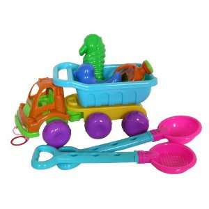  Dump Truck Sand Toy Set (7 Pcs. Set): Toys & Games