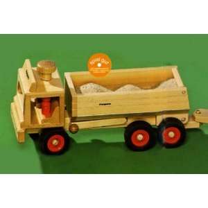  Fagus Wooden Dump Truck   Made in Germany Toys & Games