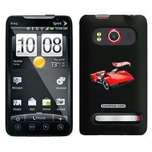  Hot Wheels twin mill red on HTC Evo 4G Case: Electronics