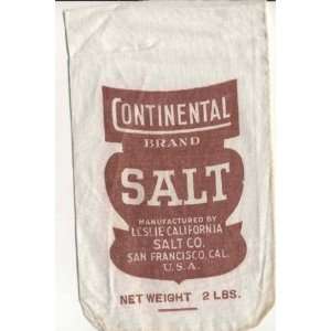  Vintage Cloth Continental Leslie Salt Bag 