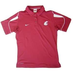    Washington State Cougars Womens Polo Dress Shirt