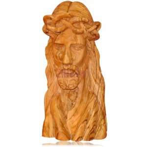  21cm Olive Wood Figure Hand Carved 