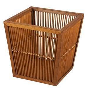  Household Essentials ML 6223 Bamboo Square Shaped Basket 