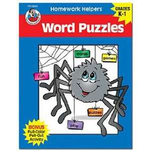  Homework Helper Word Puzzles Gr K 1 Toys & Games