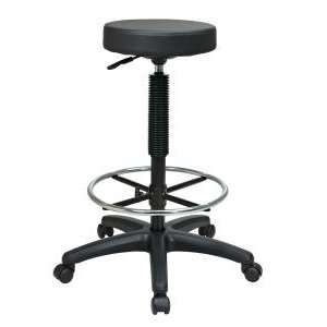  Office Star Work Smart  Backless Stool with Nylon Base 